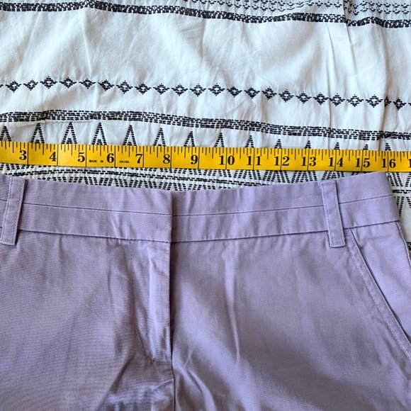 J. Crew Lavender Classic Chino Shorts - Picture 4 of 6